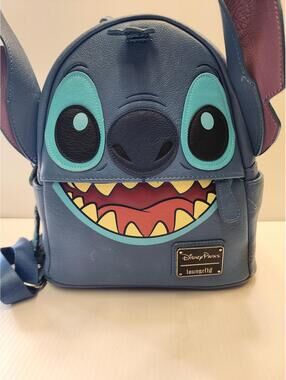 Disney Parks Loungefly Stitch Mini Backpack